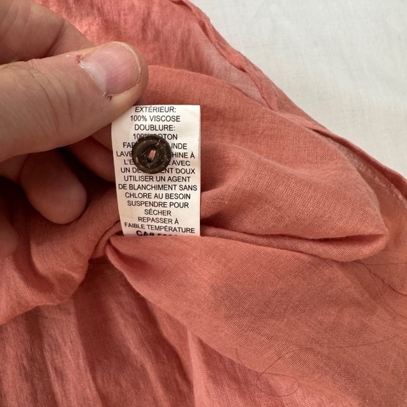 O'Neill Women's 100% Viscose Crinkle With Print Woven Mini Dress Peachy-Rose M - Picture 9 of 16